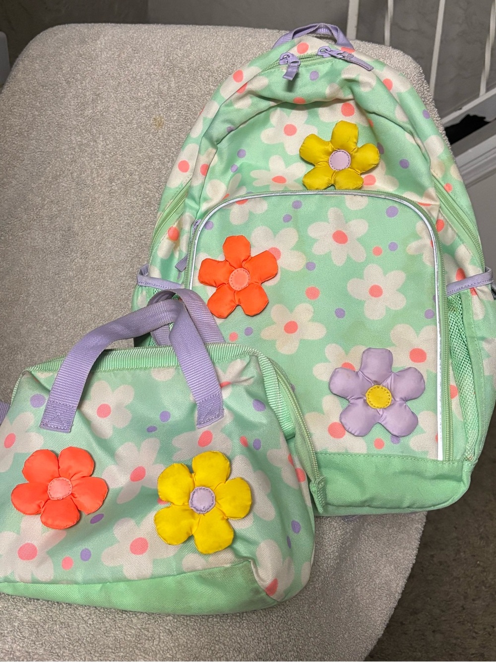 Cat & Jack Flower BackPack